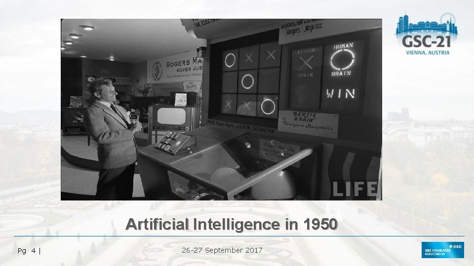 Artificial Intelligence in 1950 Pg 4 | 26 -27 September 2017 