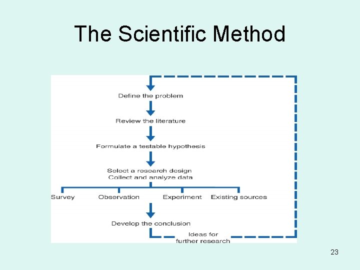 The Scientific Method 23 