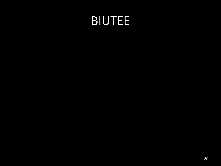 BIUTEE 38 