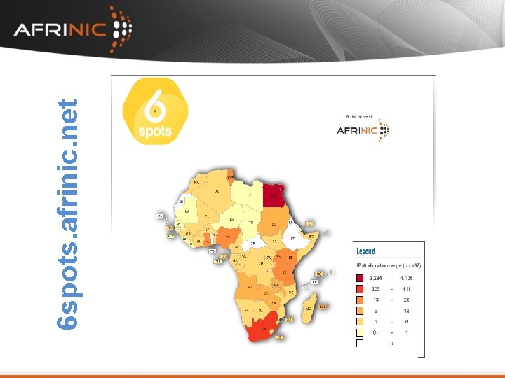 6 spots. afrinic. net 