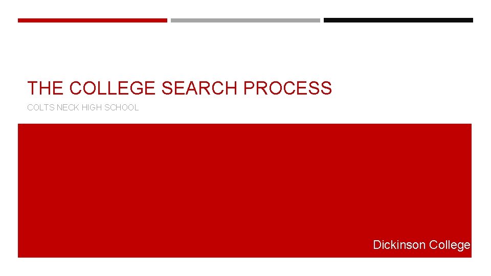 Curated visual reference: Picture Idea: The College Search Process Colts Neck High School