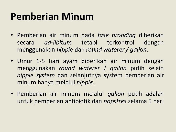 MANAJEMEN BREEDING LABORATORIUM PRODUKSI TERNAK UNGGAS FAKULTAS PETERNAKAN