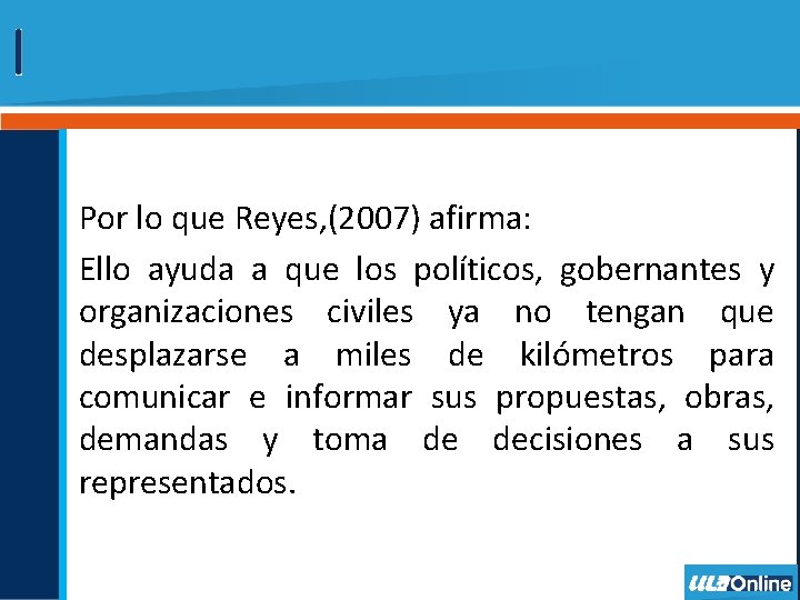 Los Medios de Comunicacin y la poltica Introduccin