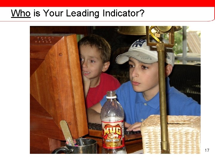 Who is Your Leading Indicator? 17 