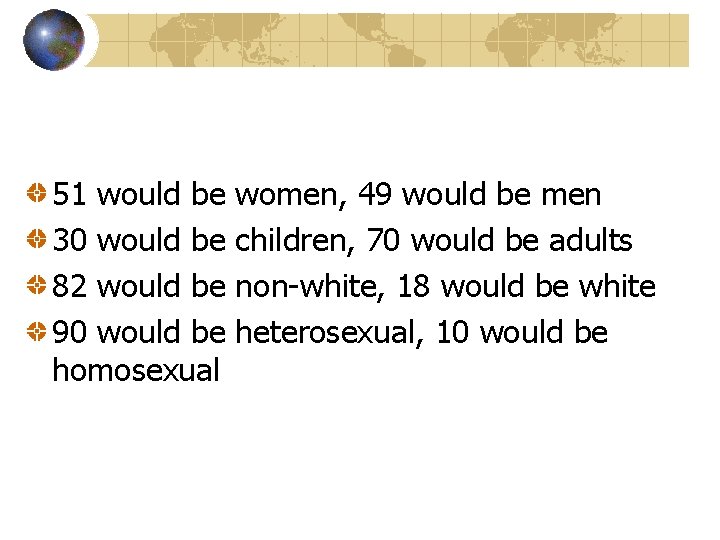 51 would be 30 would be 82 would be 90 would be homosexual women,