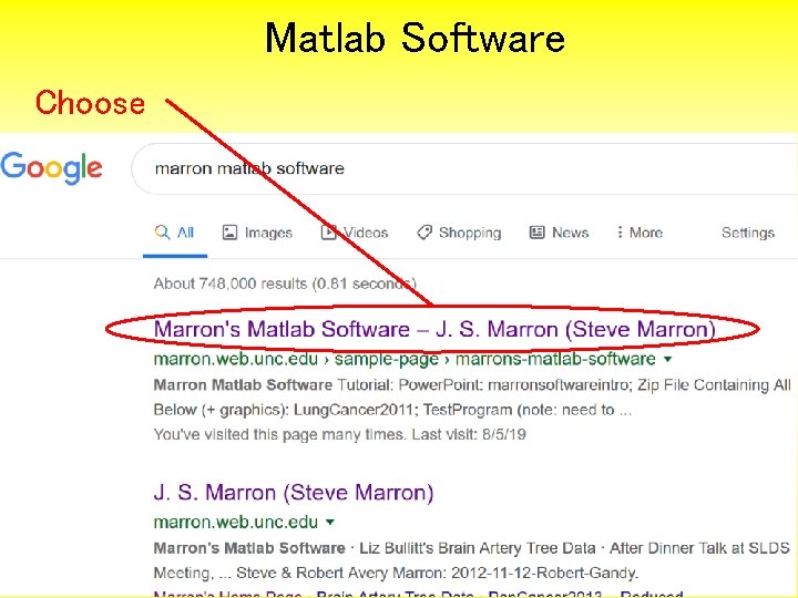 Matlab Software Choose 