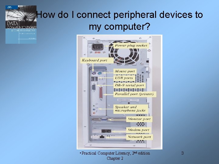 How do I connect peripheral devices to my computer? • Practical Computer Literacy, 2