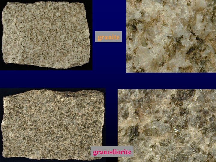 granite granodiorite 