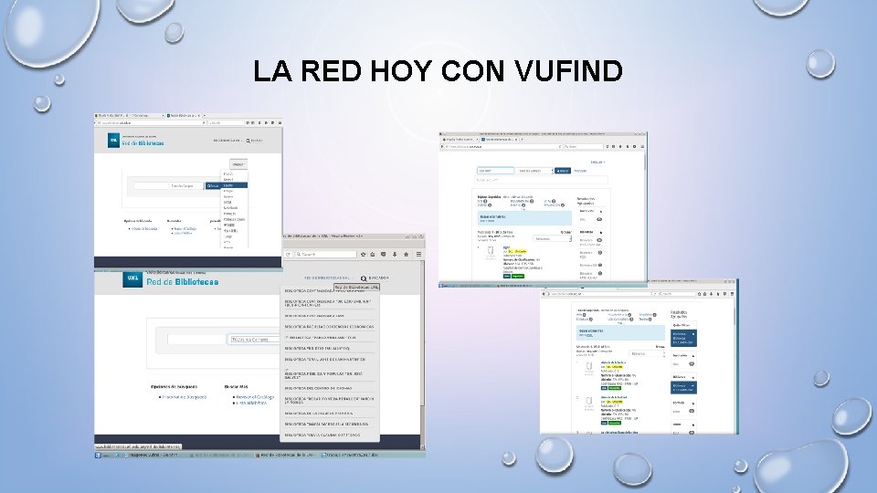 LA RED HOY CON VUFIND 