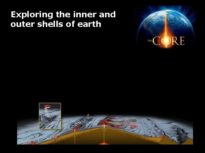 Exploring the inner and outer shells of earth 