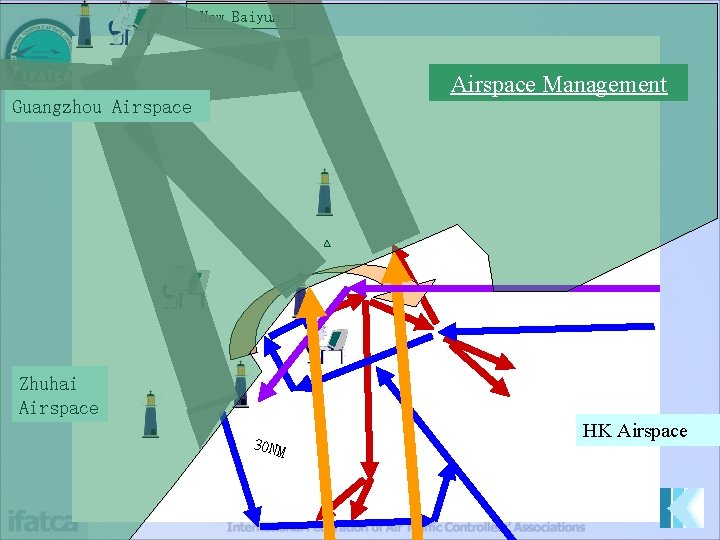 New Baiyun Airspace Management Guangzhou Airspace Zhuhai Airspace 30 NM HK Airspace 