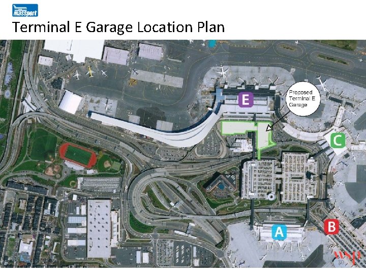 Terminal E Garage Location Plan 10 