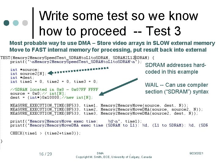 Write some test so we know how to proceed -- Test 3 Most probable