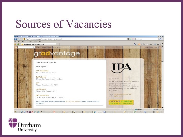 Sources of Vacancies ∂ Sources of Vacancies ∂