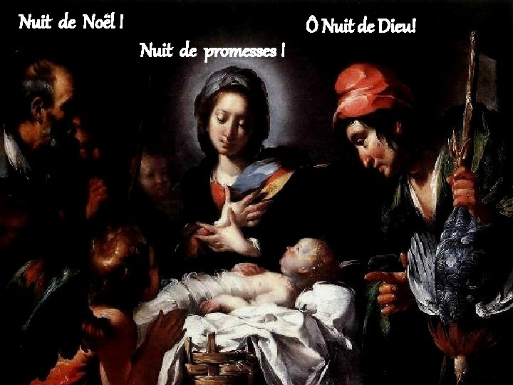 Nuit de Noël ! En cette nuit, Nuit Jésus né ! de est promesses