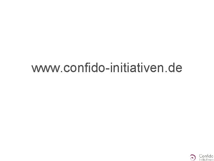 www. confido-initiativen. de 