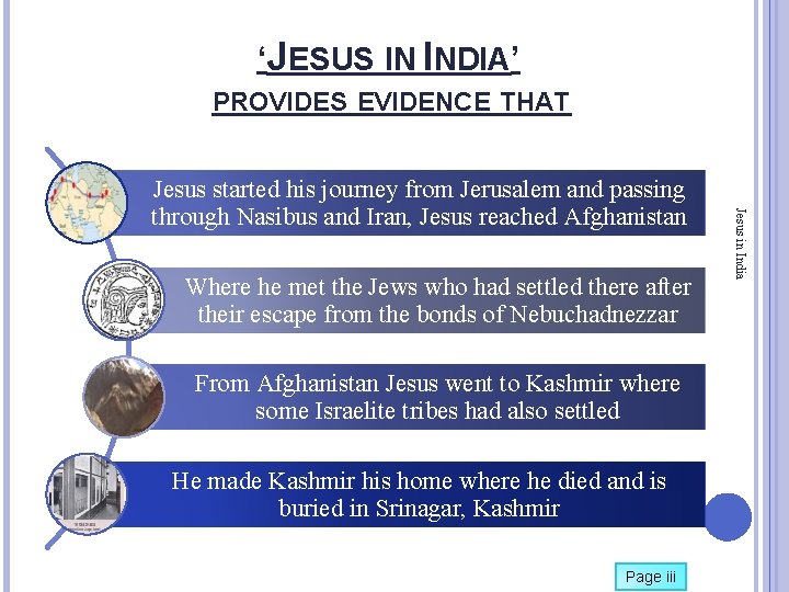 ‘JESUS IN INDIA’ PROVIDES EVIDENCE THAT Where he met the Jews who had settled
