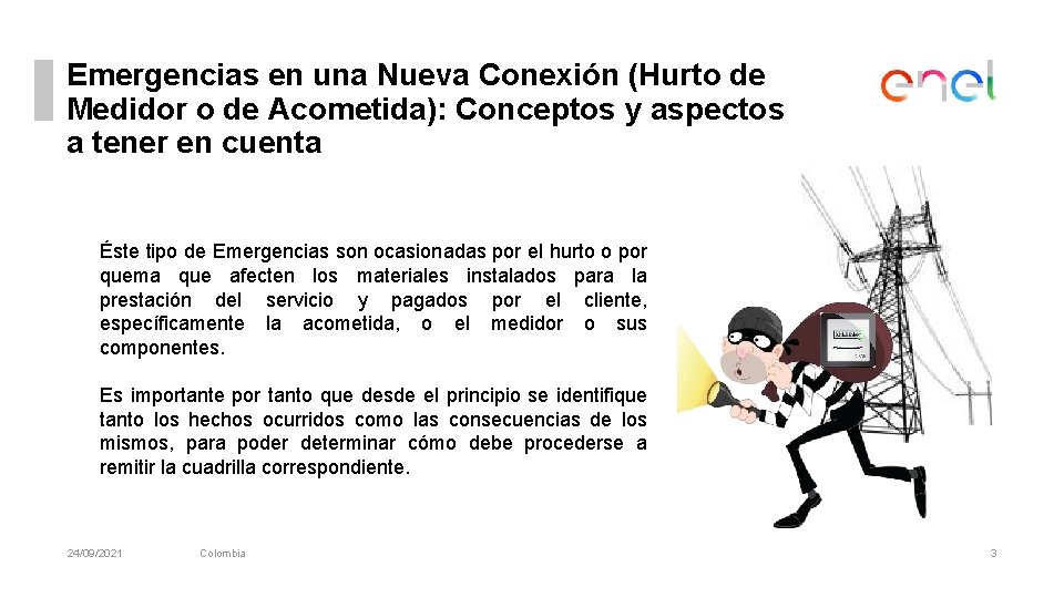 Emergencias en una Nueva Conexión (Hurto de Medidor o de Acometida): Conceptos y aspectos