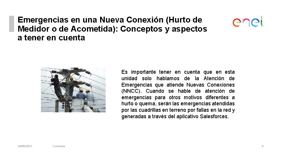 Emergencias en una Nueva Conexión (Hurto de Medidor o de Acometida): Conceptos y aspectos