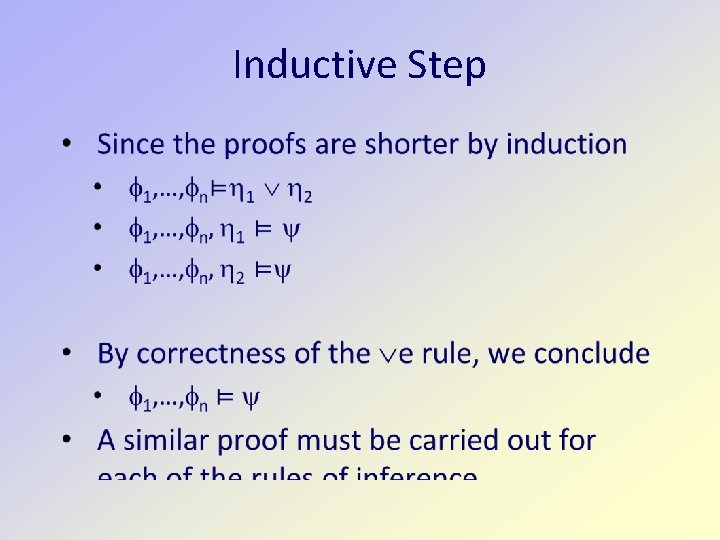 Inductive Step 