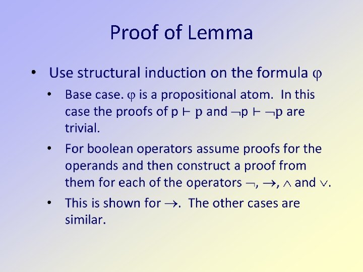 Proof of Lemma 