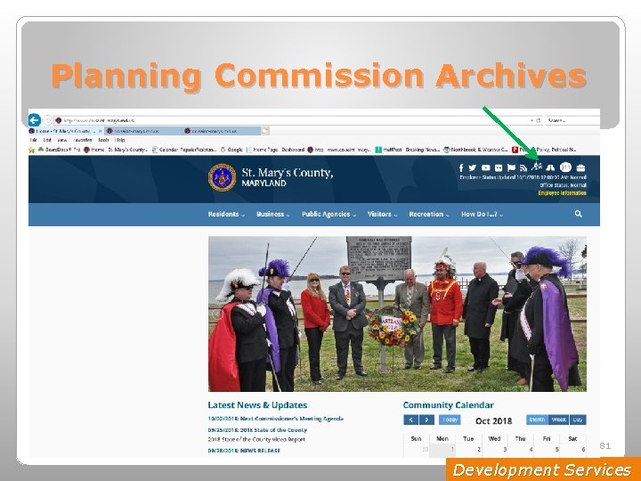 Planning Commission Archives 81 Development Services 