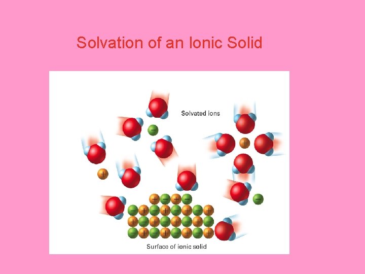 Solvation of an Ionic Solid 