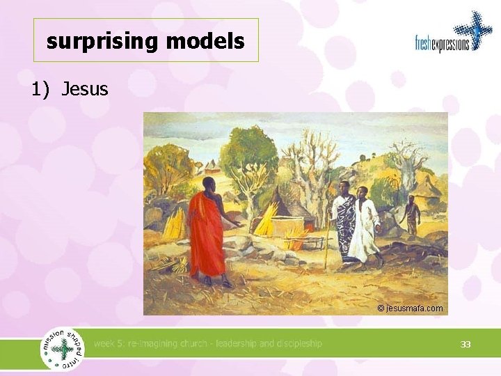 surprising models 1) Jesus 33 