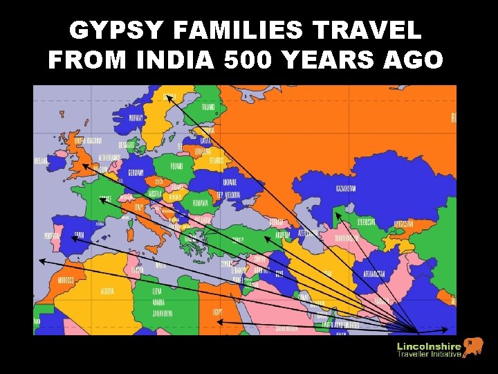 GYPSY FAMILIES TRAVEL FROM INDIA 500 YEARS AGO 