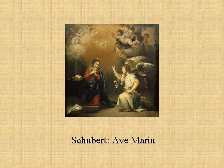 Schubert: Ave Maria 