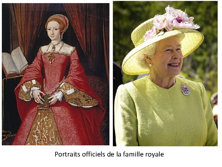 Portraits officiels de la famille royale 