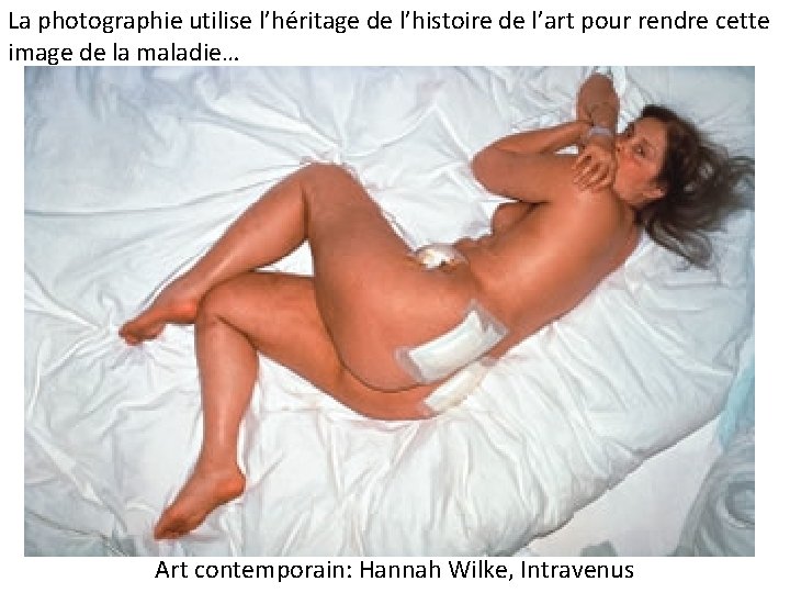 La photographie utilise l’héritage de l’histoire de l’art pour rendre cette image de la