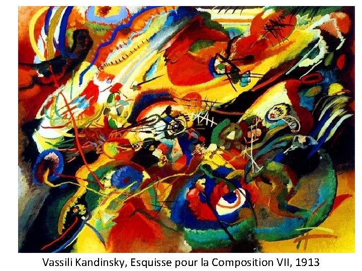 Vassili Kandinsky, Esquisse pour la Composition VII, 1913 