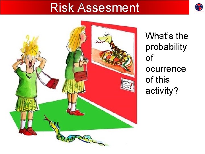 Risk Assesment What’s the probability of ocurrence of this activity? 