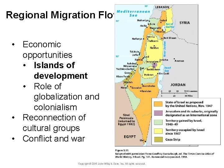 Regional Migration Flows • Economic opportunities • Islands of development • Role of globalization
