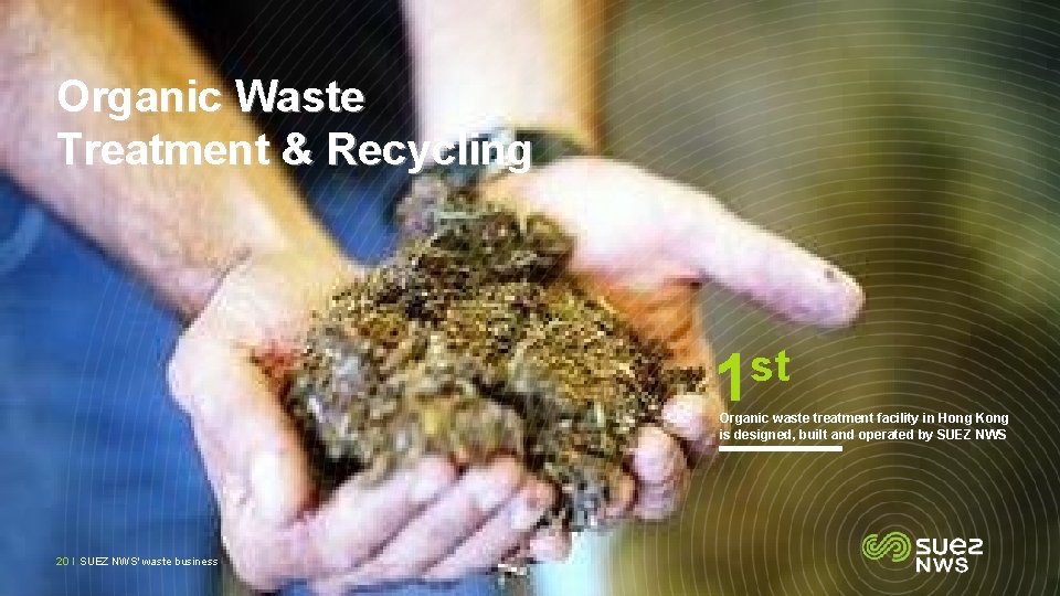 Organic Waste Treatment & Recycling st 1 Organic waste treatment facility in Hong Kong