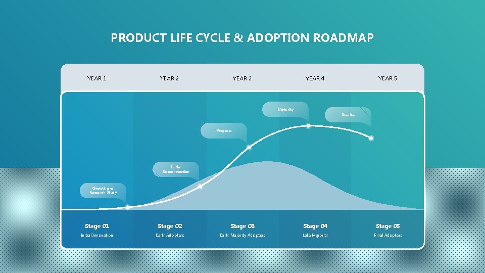 PRODUCT LIFE CYCLE & ADOPTION ROADMAP YEAR 1 YEAR 2 YEAR 3 YEAR 4