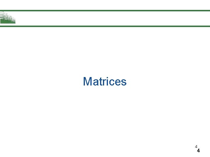 Matrices 4 4 