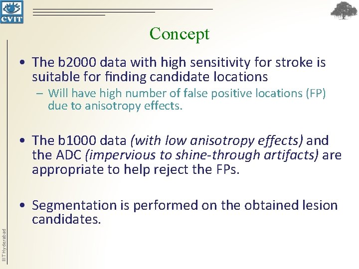 Concept • The b 2000 data with high sensitivity for stroke is suitable for Concept • The b 2000 data with high sensitivity for stroke is suitable for