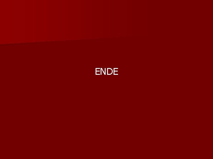 ENDE 