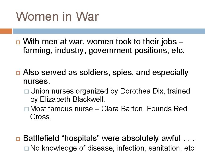 Women in War With men at war, women took to their jobs – farming,