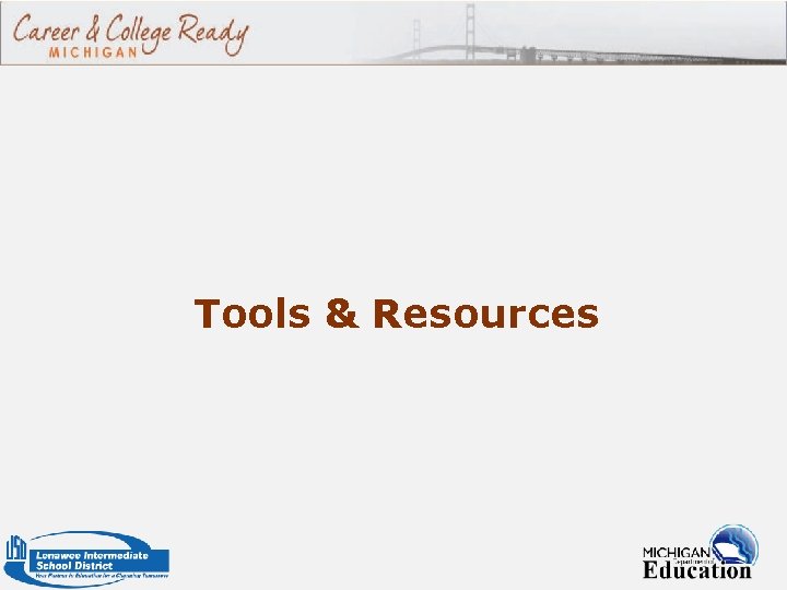 Tools & Resources 