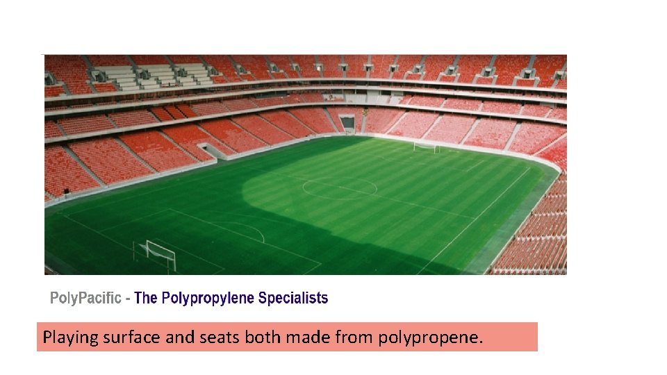 Polypropene Polypropylene POShea Propene reacts with itself to