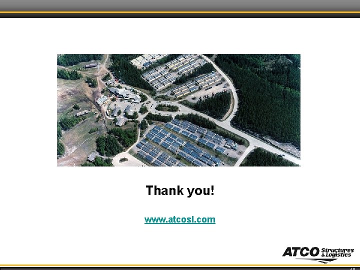 Thank you! www. atcosl. com 