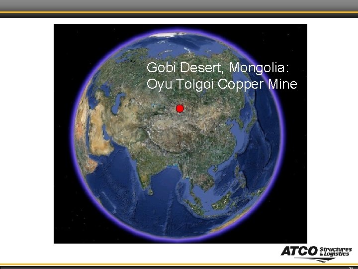 Gobi Desert, Mongolia: Oyu Tolgoi Copper Mine 