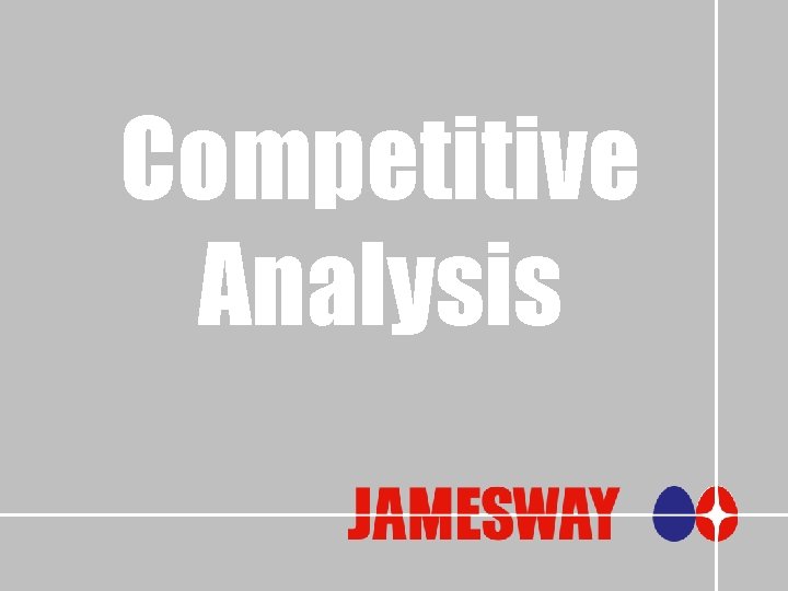 Competitive Analysis 