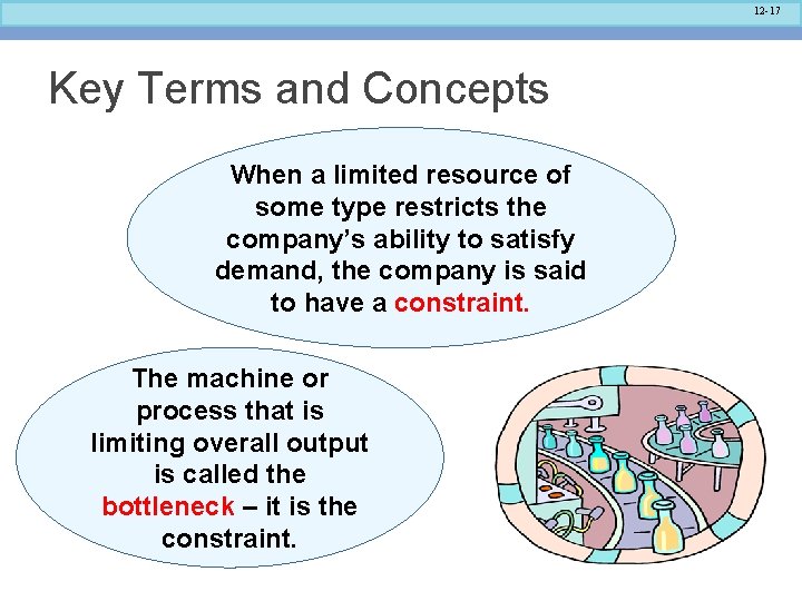 12 -17 Key Terms and Concepts When a limited resource of some type restricts 12 -17 Key Terms and Concepts When a limited resource of some type restricts