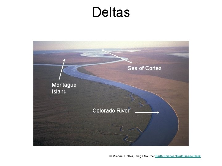 Deltas Sea of Cortez Montague Island Colorado River © Michael Collier, Image Source: Earth