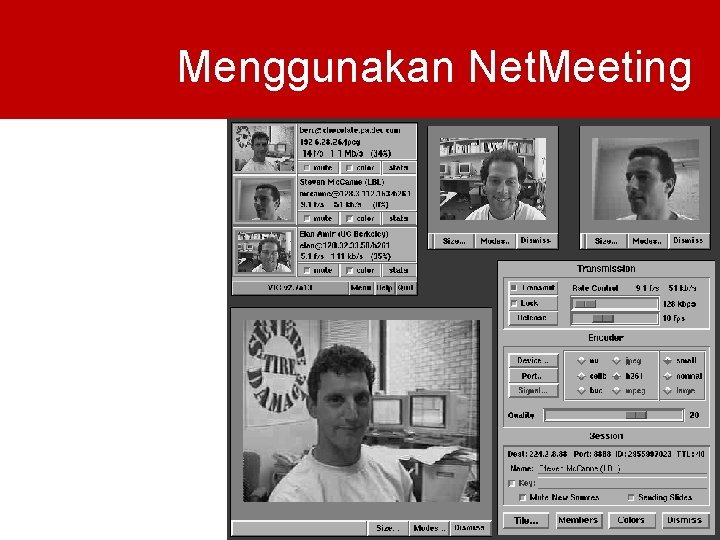 Menggunakan Net. Meeting 