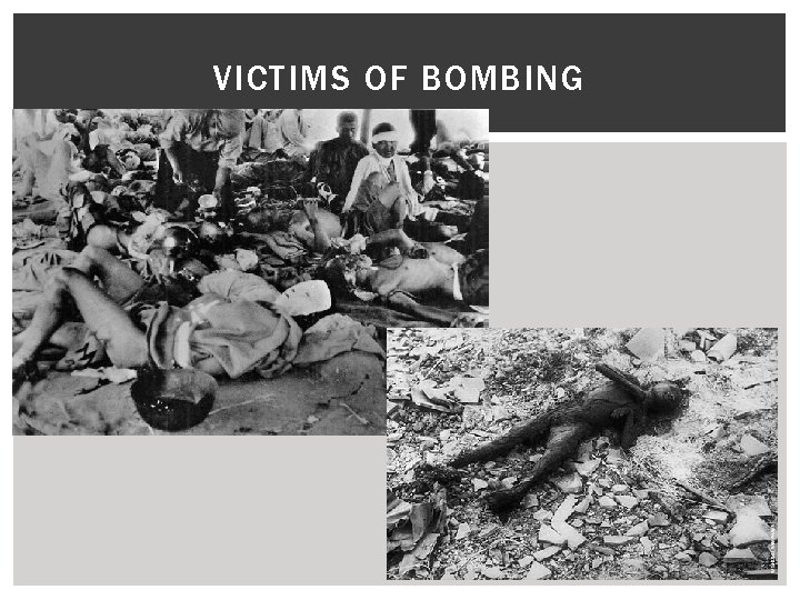 VICTIMS OF BOMBING 